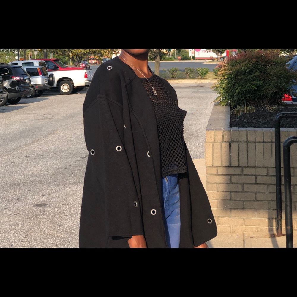 Black coat